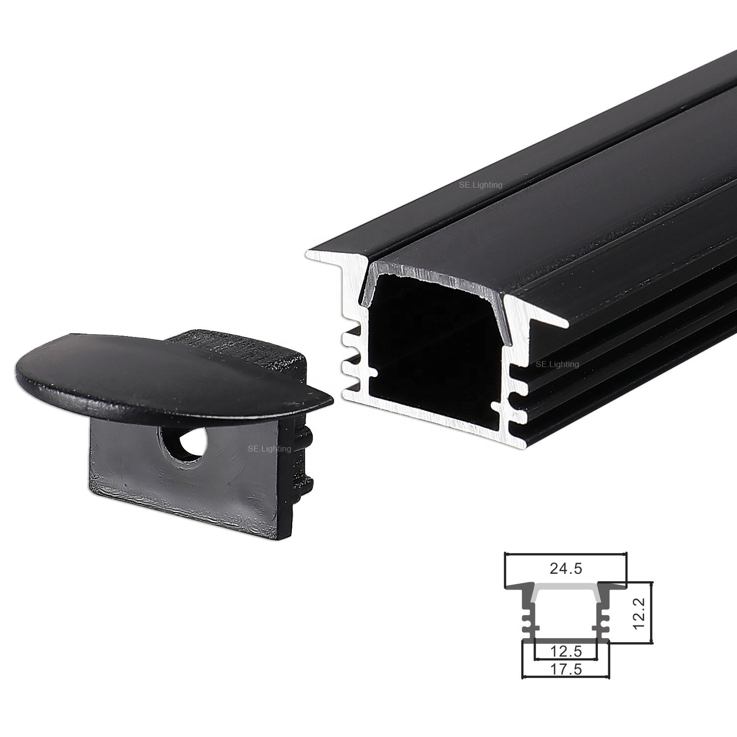 LED Aluminum Profile Aluminium Profile For Strip Light LED Channel Cabinet Corner Kitchen