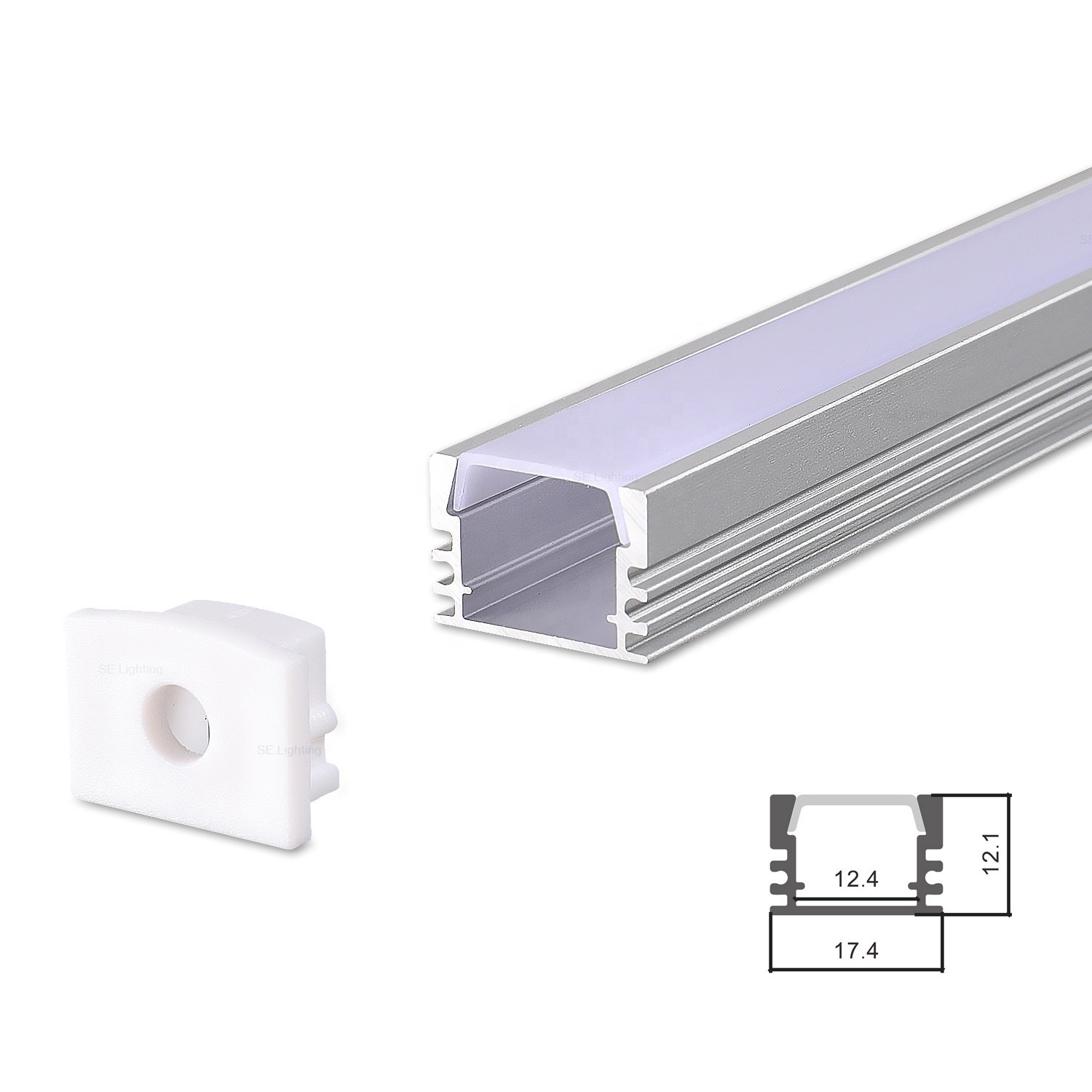 LED Aluminum Profile Aluminium Profile For Strip Light LED Channel Cabinet Corner Kitchen
