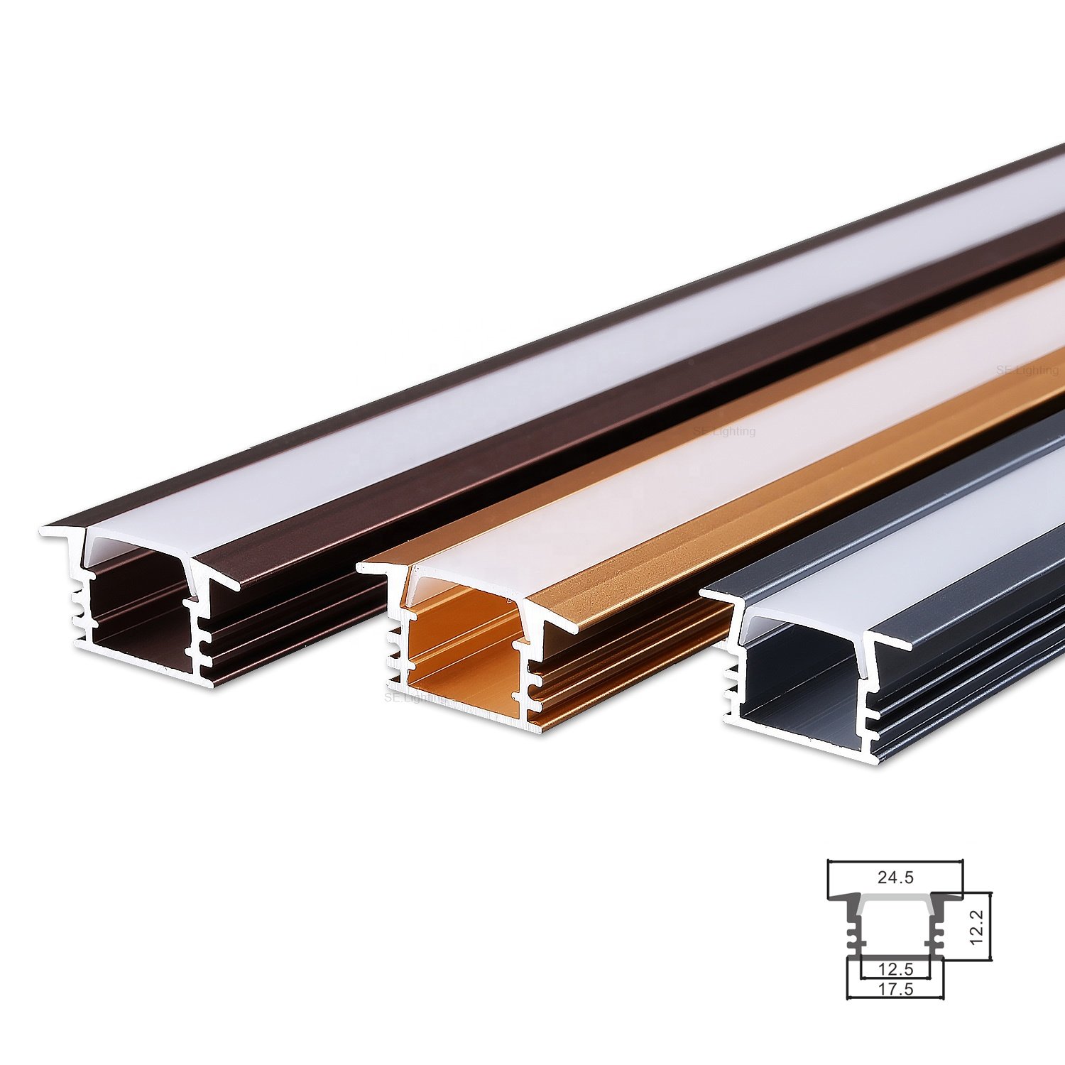 LED Aluminum Profile Aluminium Profile For Strip Light LED Channel Cabinet Corner Kitchen