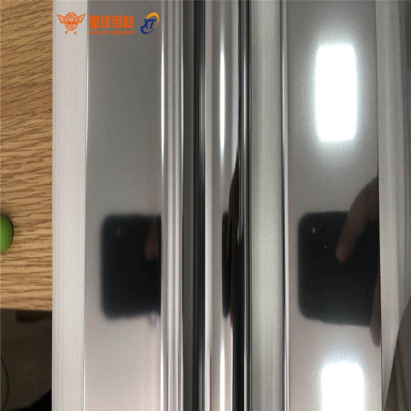 Top Bright Rose Gold Aluminium Profile Aluminum Profiles For Shower Enclosures Sliding Glass Door Bottom Track
