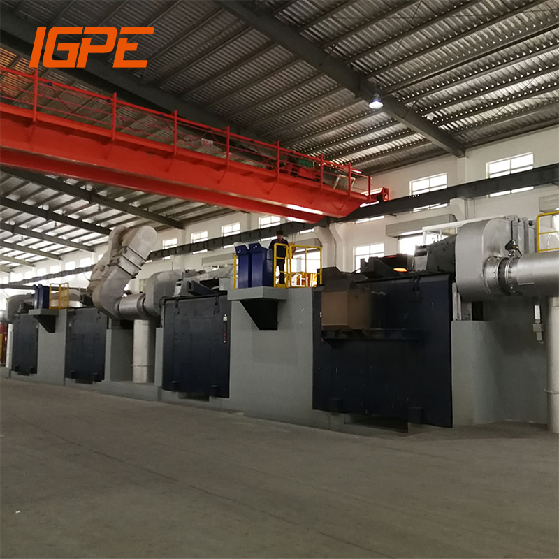full automatic aluminium ingot casting machine Good Quality hot selling melting furnace