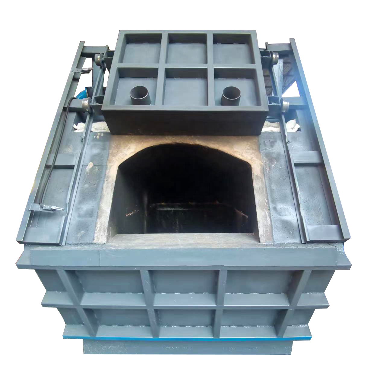 2T Gas energy saving aluminum melting furnace Gas Aluminum Melting Furnace aluminum melting machine