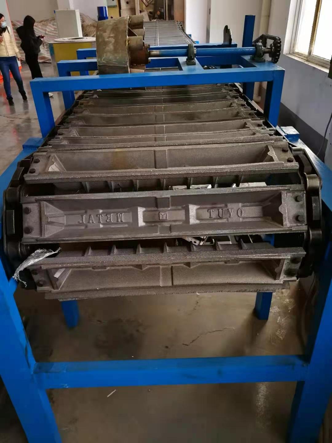 Hongteng China factory supplier automatic control aluminum alloy ingot continuous casting production line easy maintenance