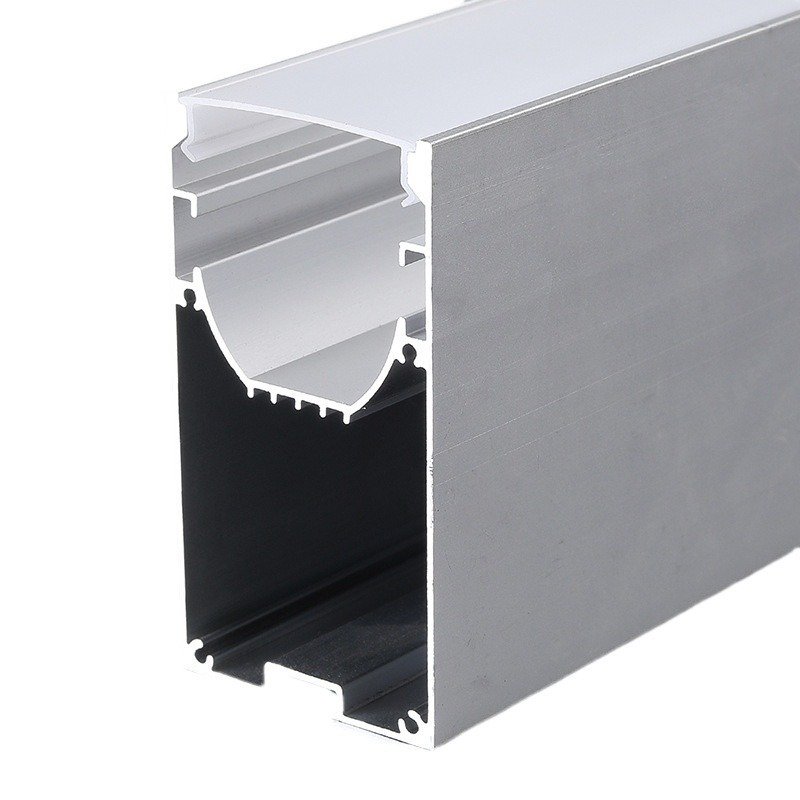 Anodized Extruded Aluminum LED Channel Track Housing LED Aluminum Profile for Decorative