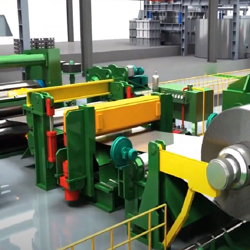 Aluminum ingot melting and continuous casting production line aluminum coil plate two roll hot rolling mill machine