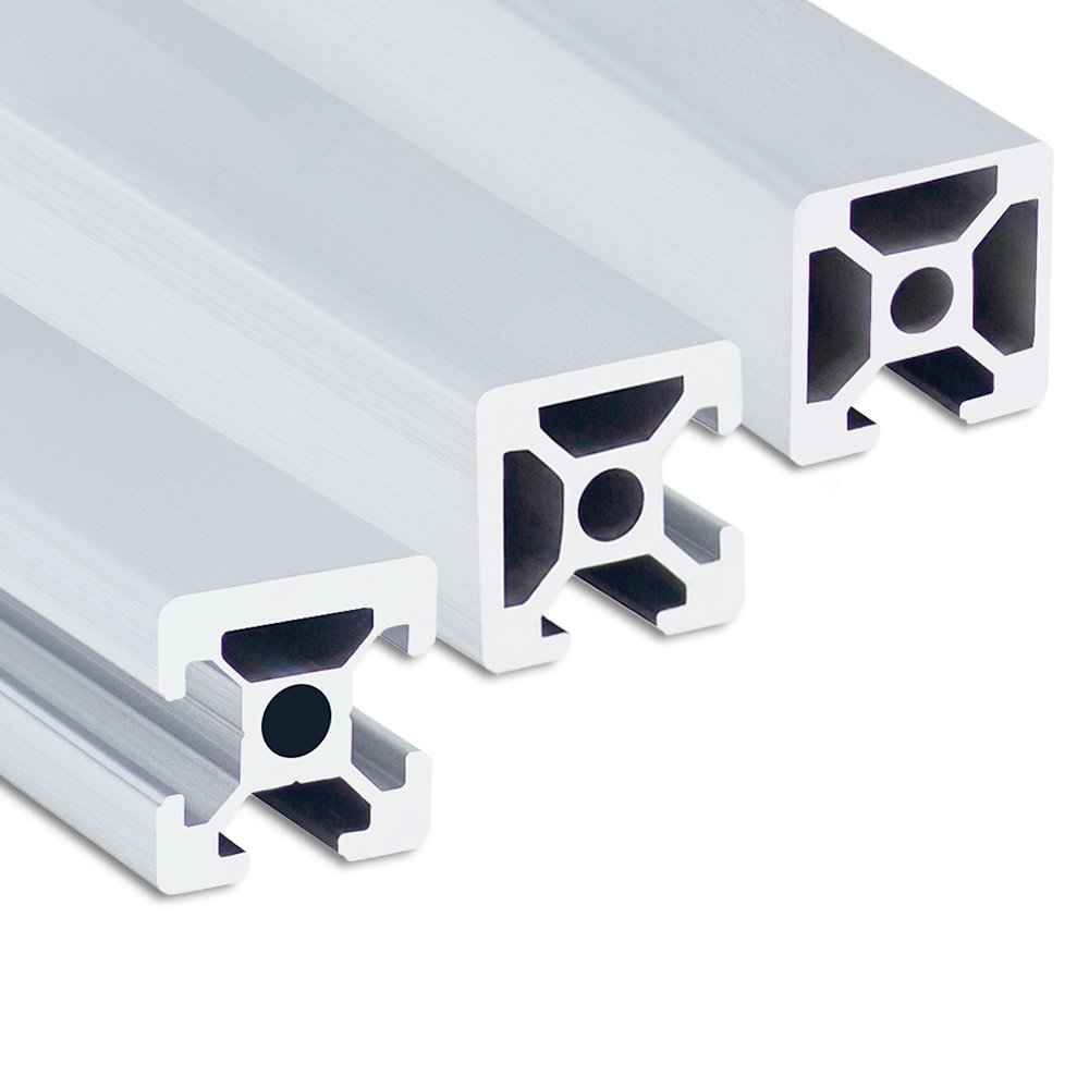 Industrial Aluminum Profile 2020 2040 2060 2080 Series V Slot 3d Printer Aluminum Square Tube Work Table Aluminum Profiles