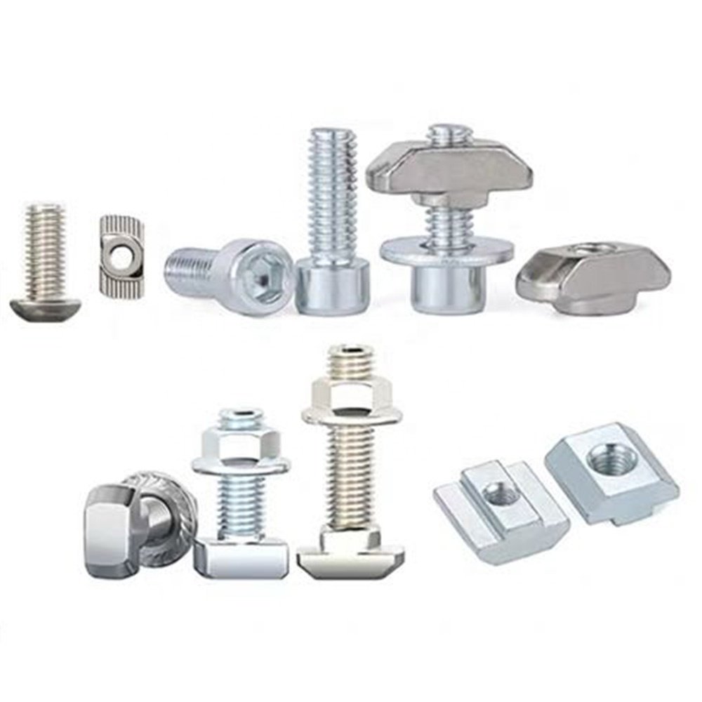 Industrial Aluminum Profile 2020 2040 2060 2080 Series V Slot 3d Printer Aluminum Square Tube Work Table Aluminum Profiles