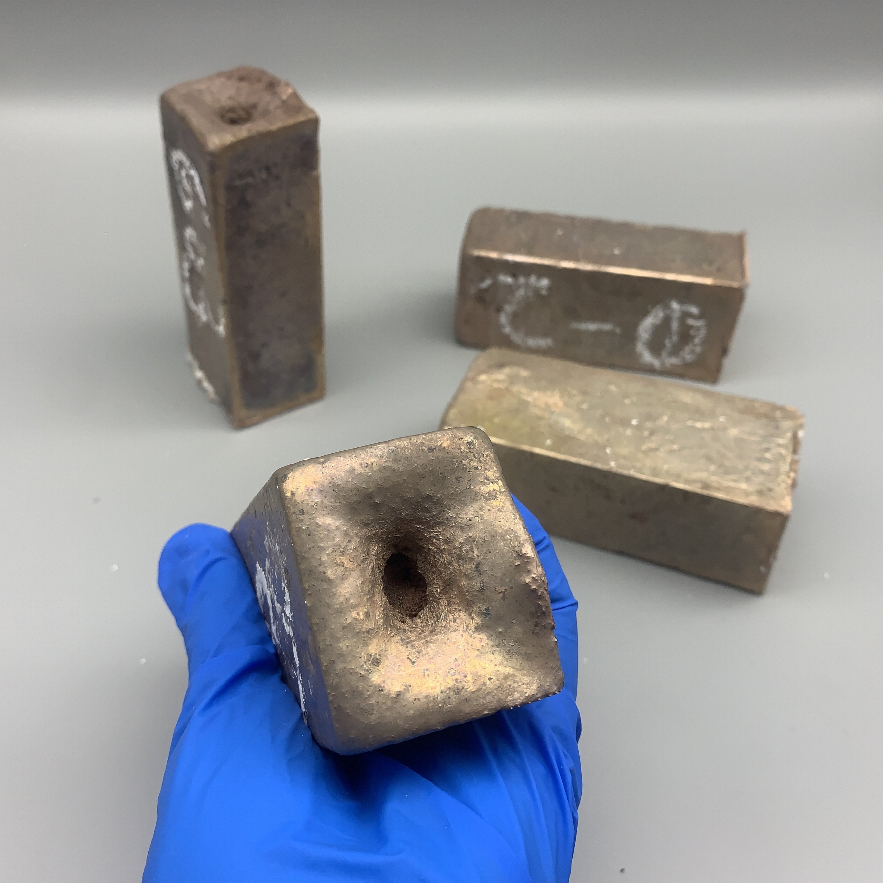 Customized AlMn Alloy Ingot Aluminum Manganese alloy Ingot Sputtering Target for Thin Film Coating
