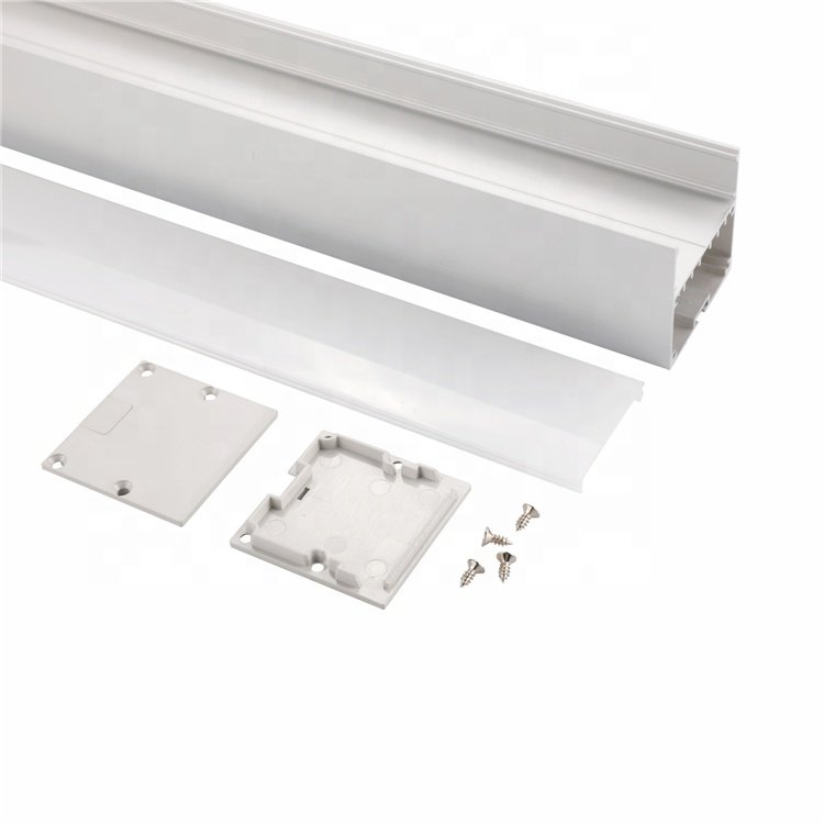 50x50mm Aluminum profile led linear direct indirect light for office hotel school