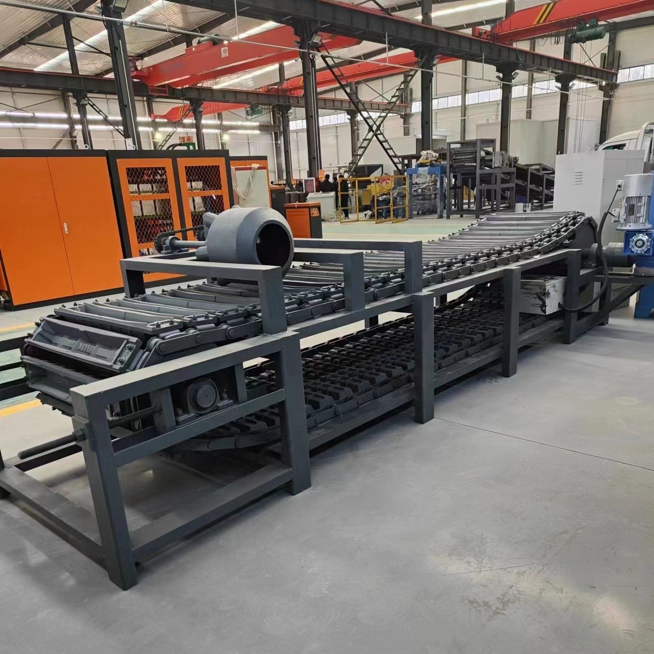 aluminium copper scrap melting furnace ingot machine aluminum scrap induction crucible furnace Ingot casting line 5T per day