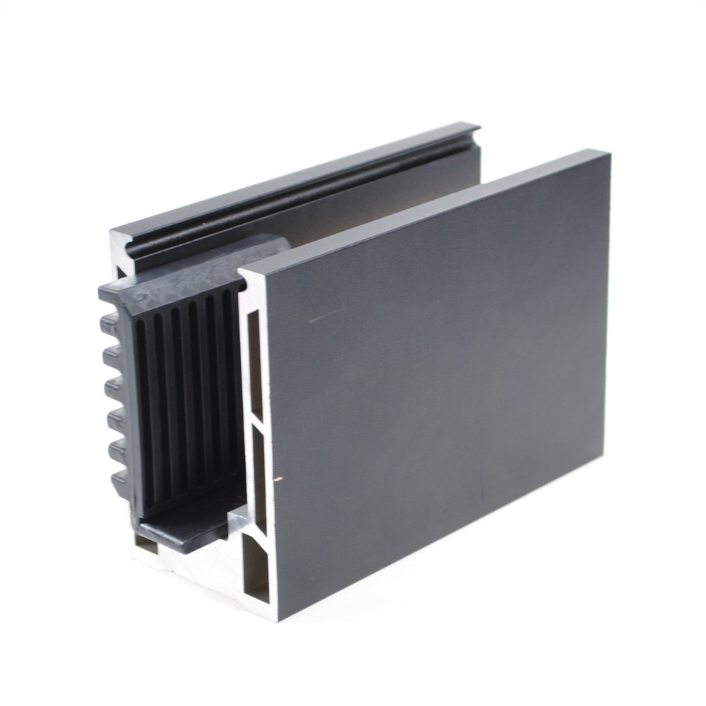 ZHONGLIAN Aluminium Profile 6063 T5 Aluminum Glass Rail Extrusion For Stair and Balcony