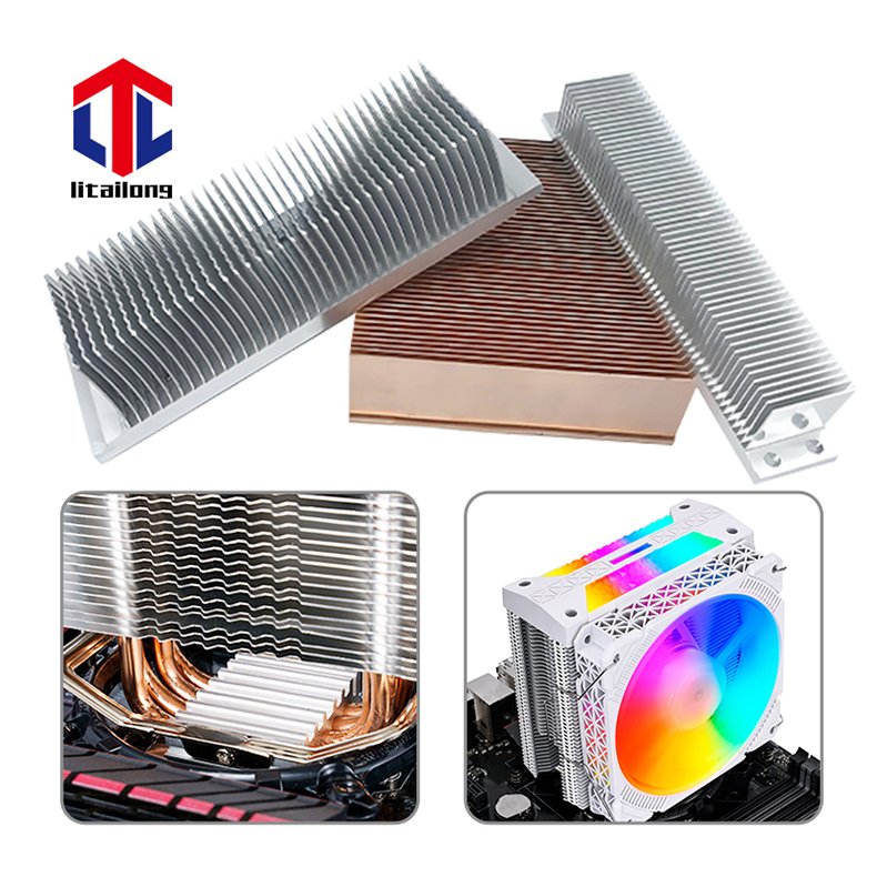 Industrial Heatsink aluminum Profile Heat Sink 6063 6064 6061 t5 CNC Machining aluminum alloy radiator