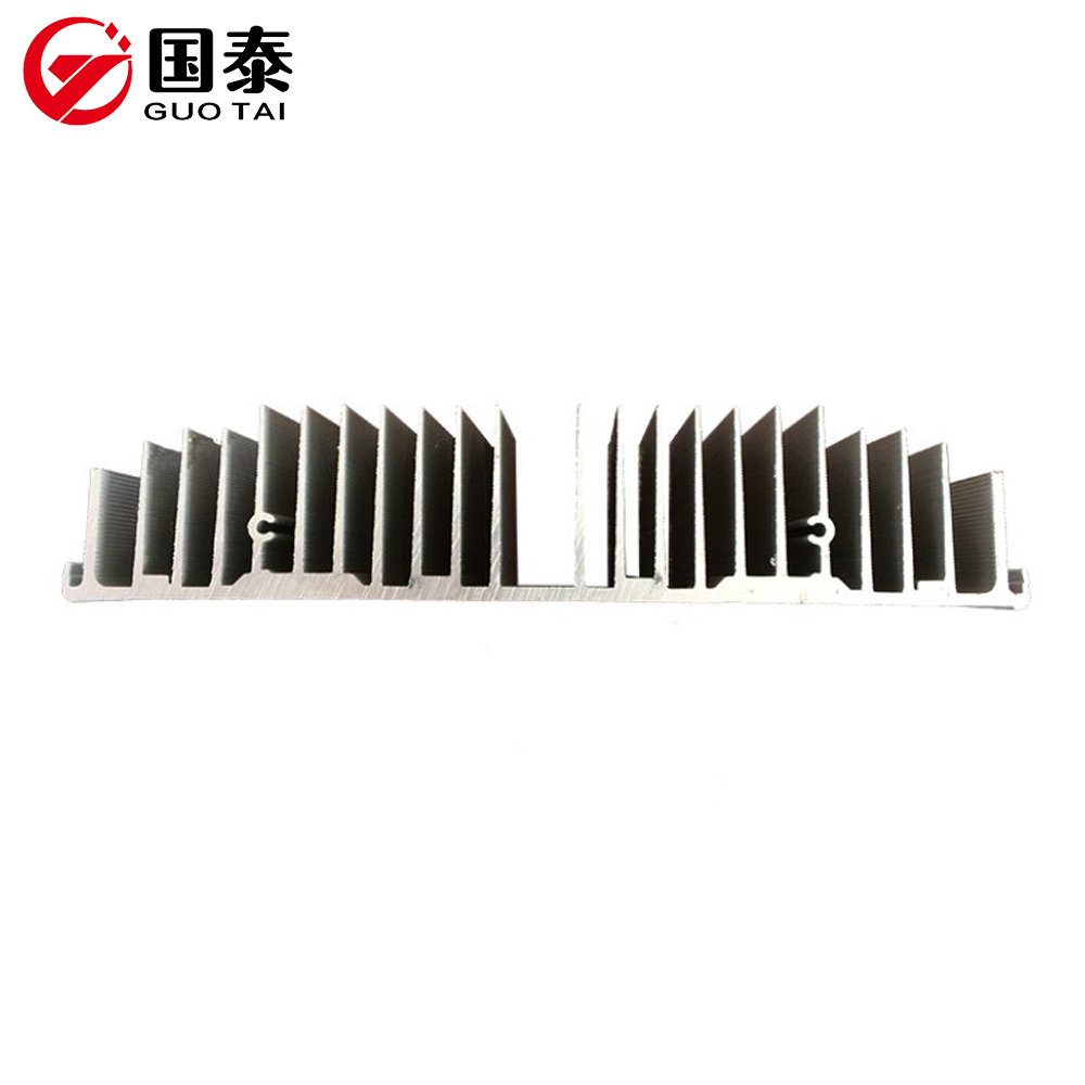 Custom Industrial Aluminum Extrusion Profiles Aluminum Heat Sink With Cutting Bending Welding Punching Services For Cabinets