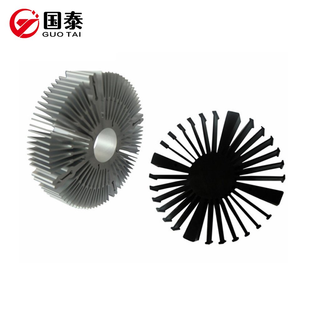 Custom Industrial Aluminum Extrusion Profiles Aluminum Heat Sink With Cutting Bending Welding Punching Services For Cabinets