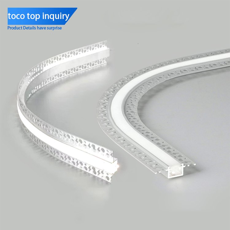Manufacturer Ceiling Wall Linear Lamp Extrusion Channel Profiles Strips Recessed LED Light Aluminum Profile