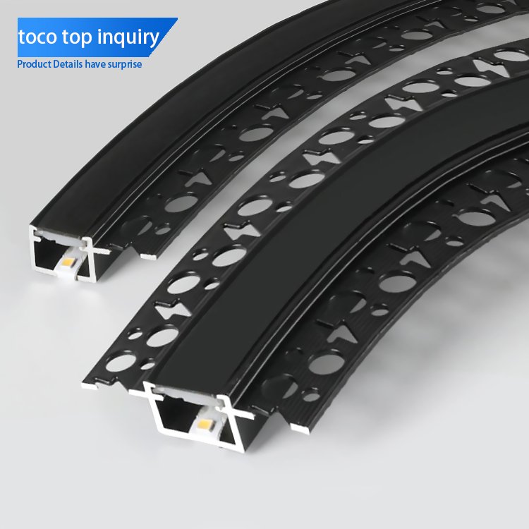 Manufacturer Ceiling Wall Linear Lamp Extrusion Channel Profiles Strips Recessed LED Light Aluminum Profile