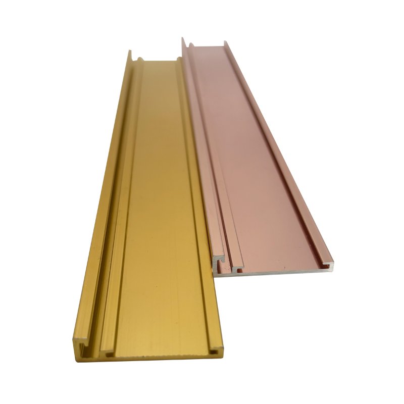 Foshan Manufacturer Supply Decorative Aluminum Profiles Metal Framed Mirror Photo Frame Cutting Bending