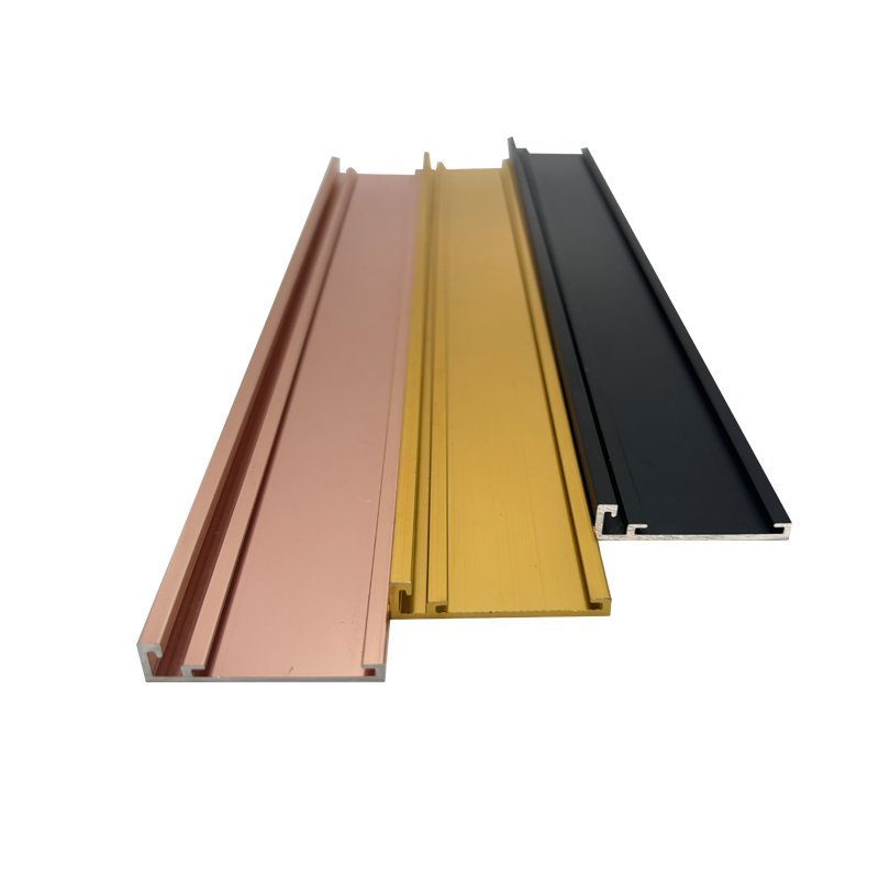 Foshan Manufacturer Supply Decorative Aluminum Profiles Metal Framed Mirror Photo Frame Cutting Bending