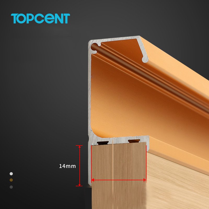 TOPCENT Cabinet G Type Gola Mebel Aluminum Handle gola profile