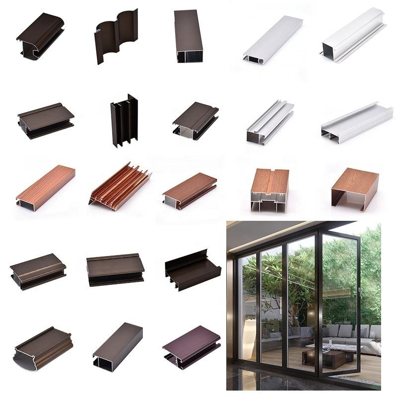 Custom Aluminium Profiles Suppliers Window Door Profiles Aluminum Sliding Door Aluminium Profile