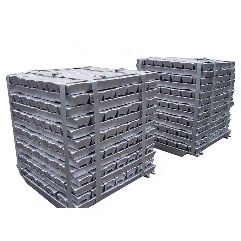 Supplier direct selling zinc ingot 99.99% high purity zamak 5 zinc alloy ingot