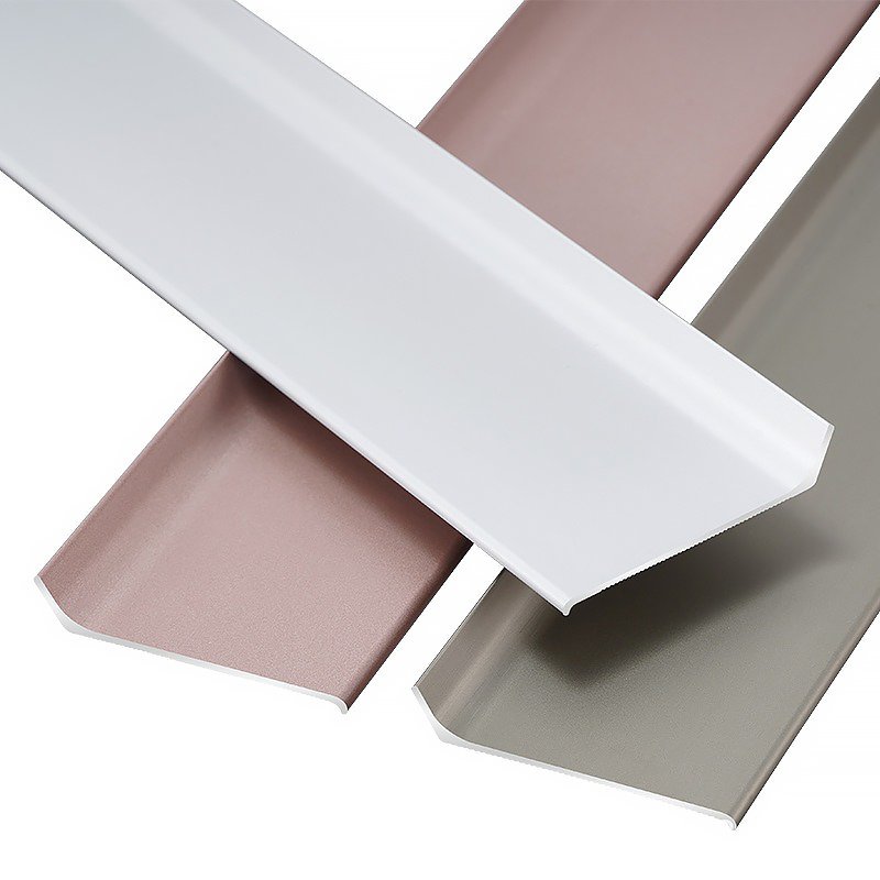 aluminium profiles of baseboard Aluminium wall skirting boards for home decoration