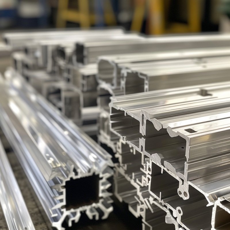 Customized Exturs Aluminum Manufacturer Heat Sink Oem Odm Heat Sink Led Industrial 6061 Aluminum Extrusion Aluminum Profiles