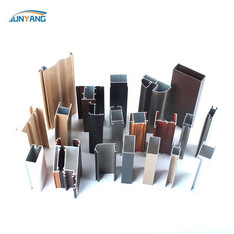 Factory Custom 6061 6063 T5 T6 Various Aluminum Extrusion Profile Surface Treatment Mill Finished Powder Spray Aluminum Profile