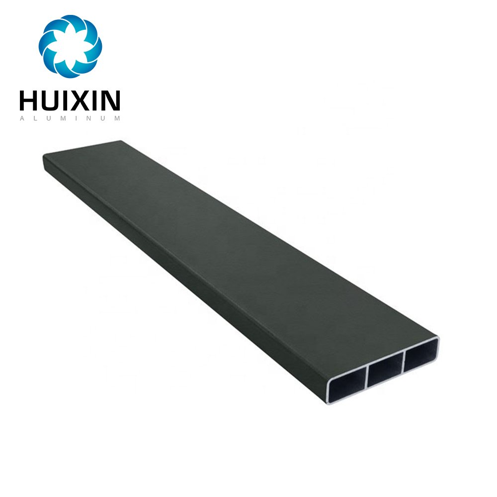 Modern Black Aluminum Fence Panel Aluminum Square Profile