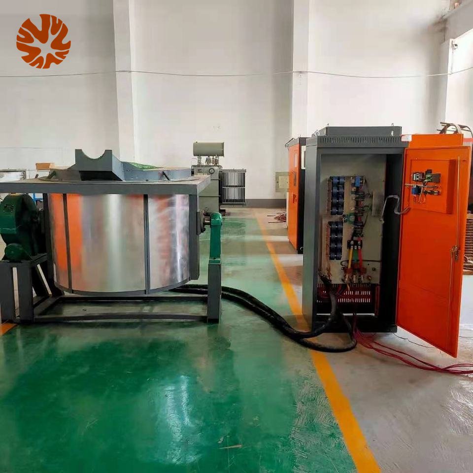 High efficient aluminum billet ingot continuous casting machine small foundry furnace for sale