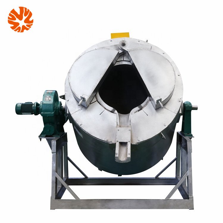 High efficient aluminum billet ingot continuous casting machine small foundry furnace for sale