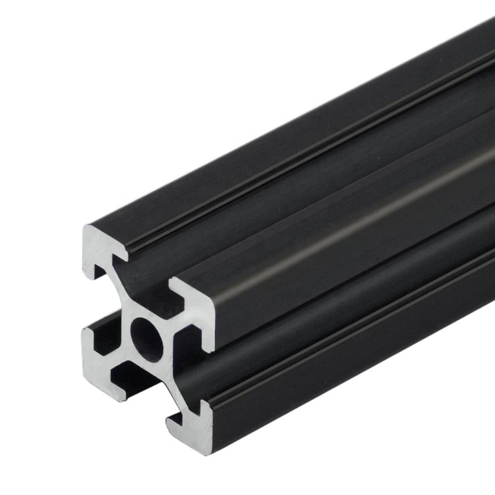 6m Factory Customized Extruded anodized Industrial Aluminium Frame 3030 4040 4080 8080 Aluminum Extrusion Profiles Manufacturer
