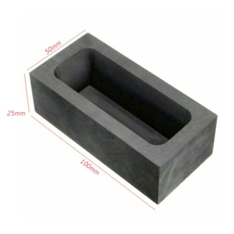 Professional Manufacturer Aluminium Melting Small Tooling Steel Using Mold Big Size Metal Casting Graphite Boat