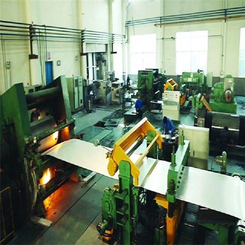 Aluminum ingot melting and continuous casting machine 7mm thickness aluminum sheet coil two rolls hot mill production line