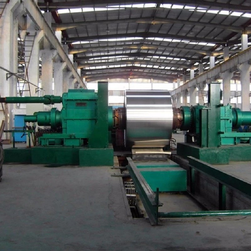 Aluminum ingot melting and continuous casting machine 7mm thickness aluminum sheet coil two rolls hot mill production line