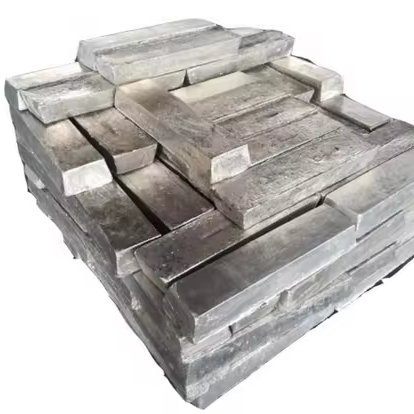 High Purity Magnesium Ingot Silver Metal Ingot with Factory Direct Sales
