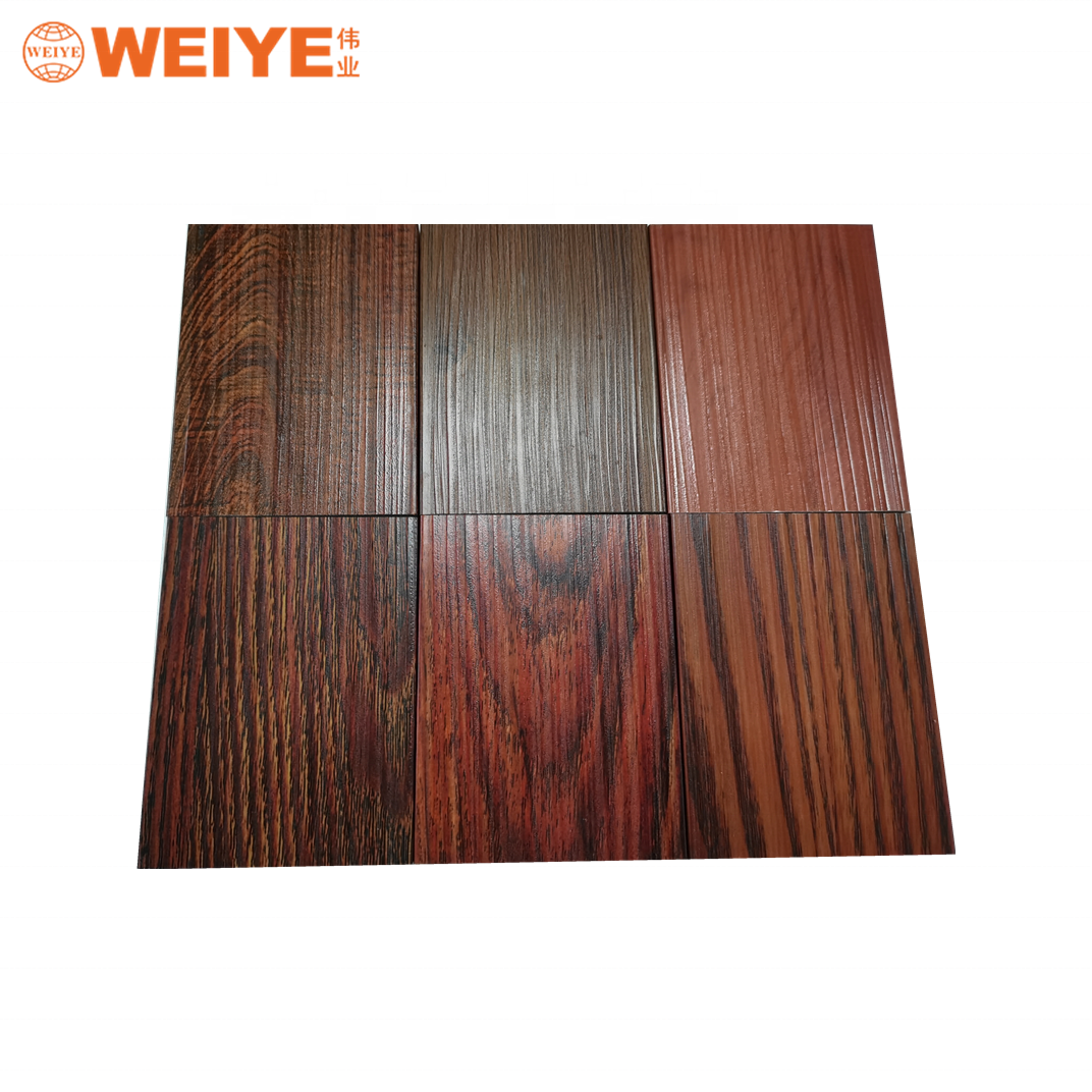 Colorful Polishing anodized aluminium profiles from Weiye Aluminium Factory