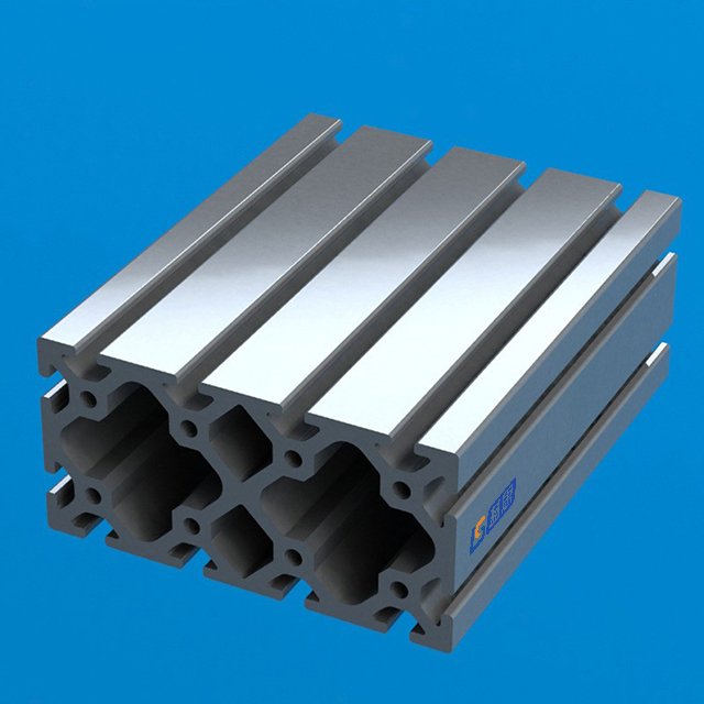 Industrial extruded aluminum profile European Standard V-slot Silver 80160 workbench frame 6063-T5 material