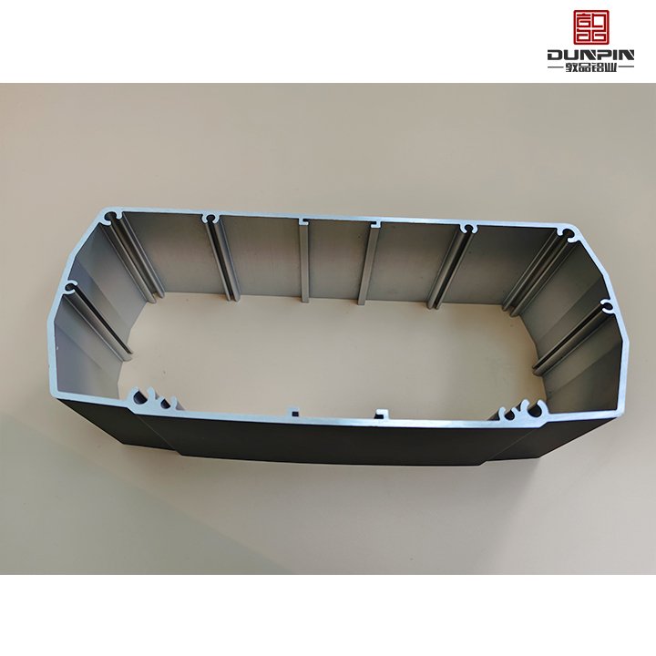 aluminium profile extrusion factory Customized Cnc Machining Anodized Metal Parts black anodized extruded