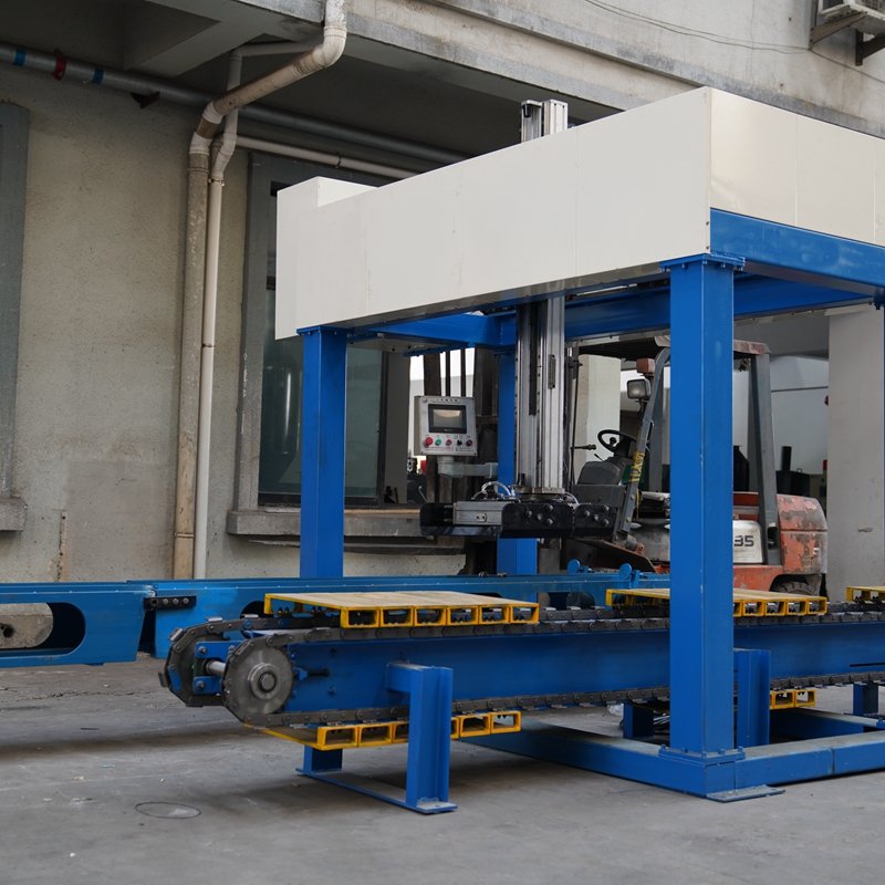 Baimu Customized Automatic Aluminum Ingot Stacking Machine With Robot Stacking System