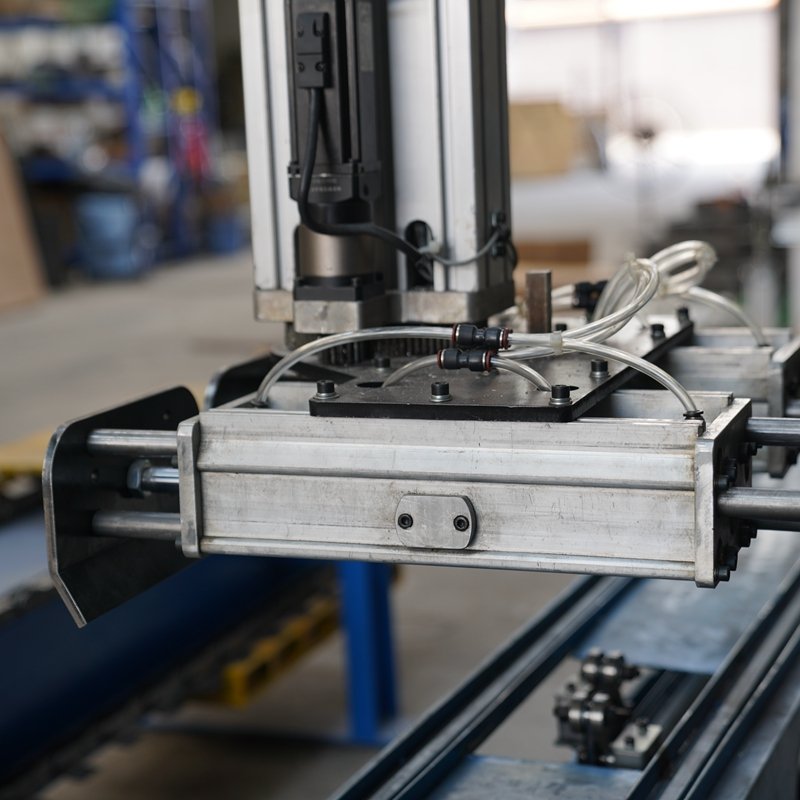 Baimu Customized Automatic Aluminum Ingot Stacking Machine With Robot Stacking System