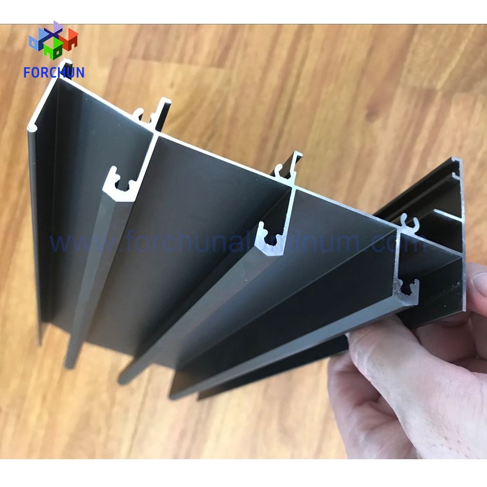 Hot Sale Grey Aluminium Extrusion Profiles For Lebanese Sliding Windows/SD2000 Windows Aluminium Profiles