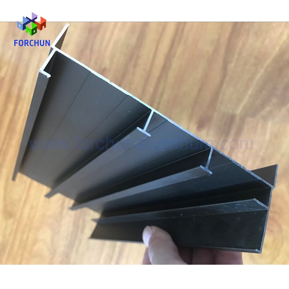 Hot Sale Grey Aluminium Extrusion Profiles For Lebanese Sliding Windows/SD2000 Windows Aluminium Profiles