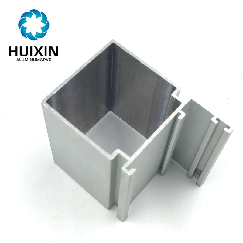 Anodized Silver White Aluminum Extrusion Colombia Market Alu Profile for Window