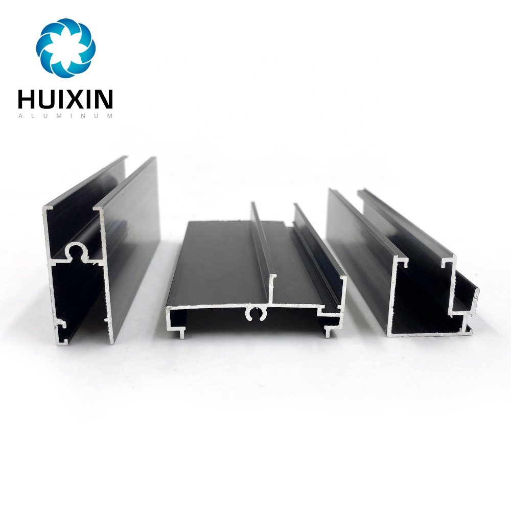 Anodized Silver White Aluminum Extrusion Colombia Market Alu Profile for Window