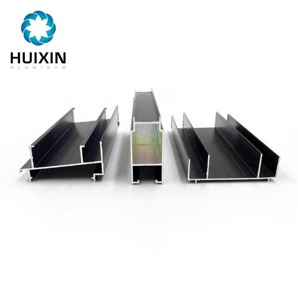 Anodized Silver White Aluminum Extrusion Colombia Market Alu Profile for Window