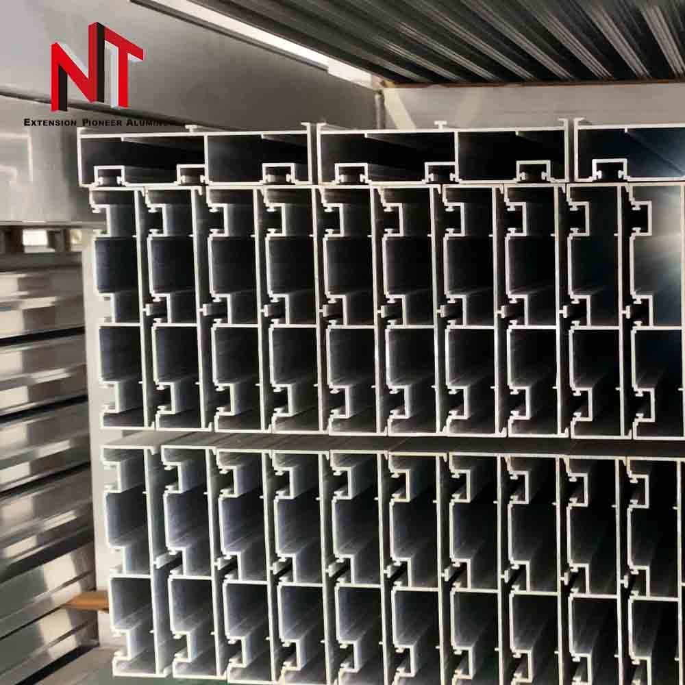 2023 China export aluminium profile manufacturer custom track aluminum profile for sliding doors and windows
