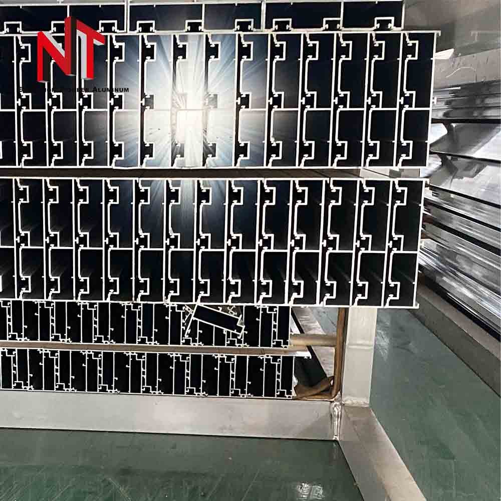 2023 China export aluminium profile manufacturer custom track aluminum profile for sliding doors and windows