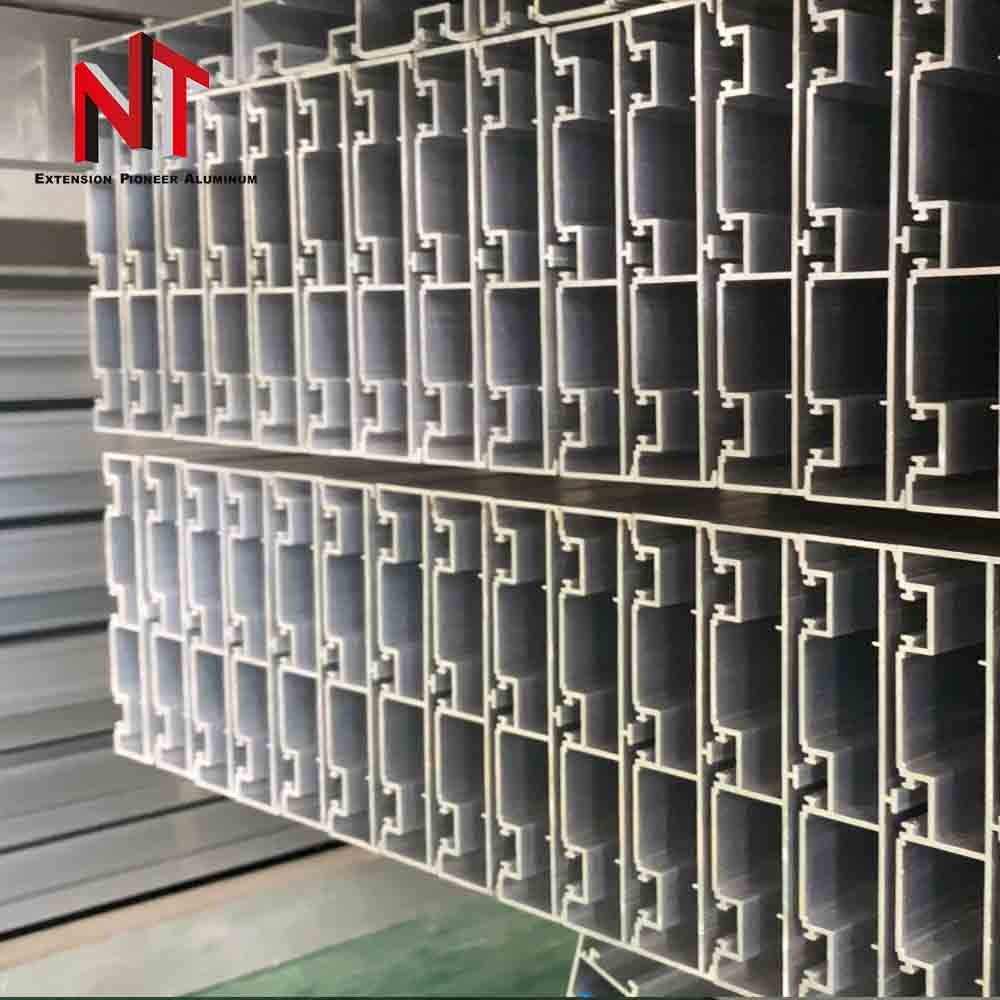 2023 China export aluminium profile manufacturer custom track aluminum profile for sliding doors and windows