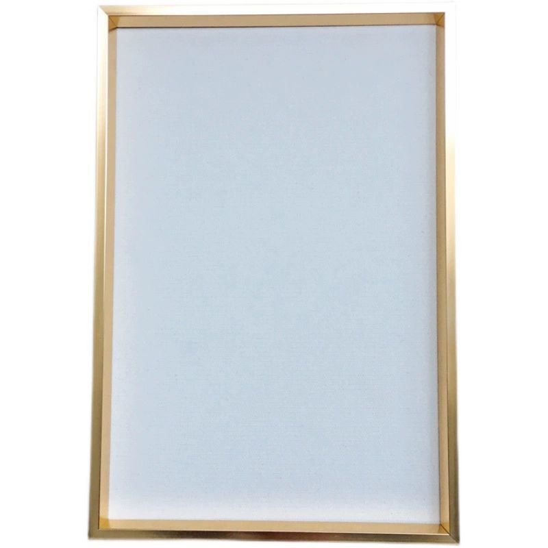 Custom Aluminum Square corner extrusion frame aluminum profile for square mirror picture photo certificate frames
